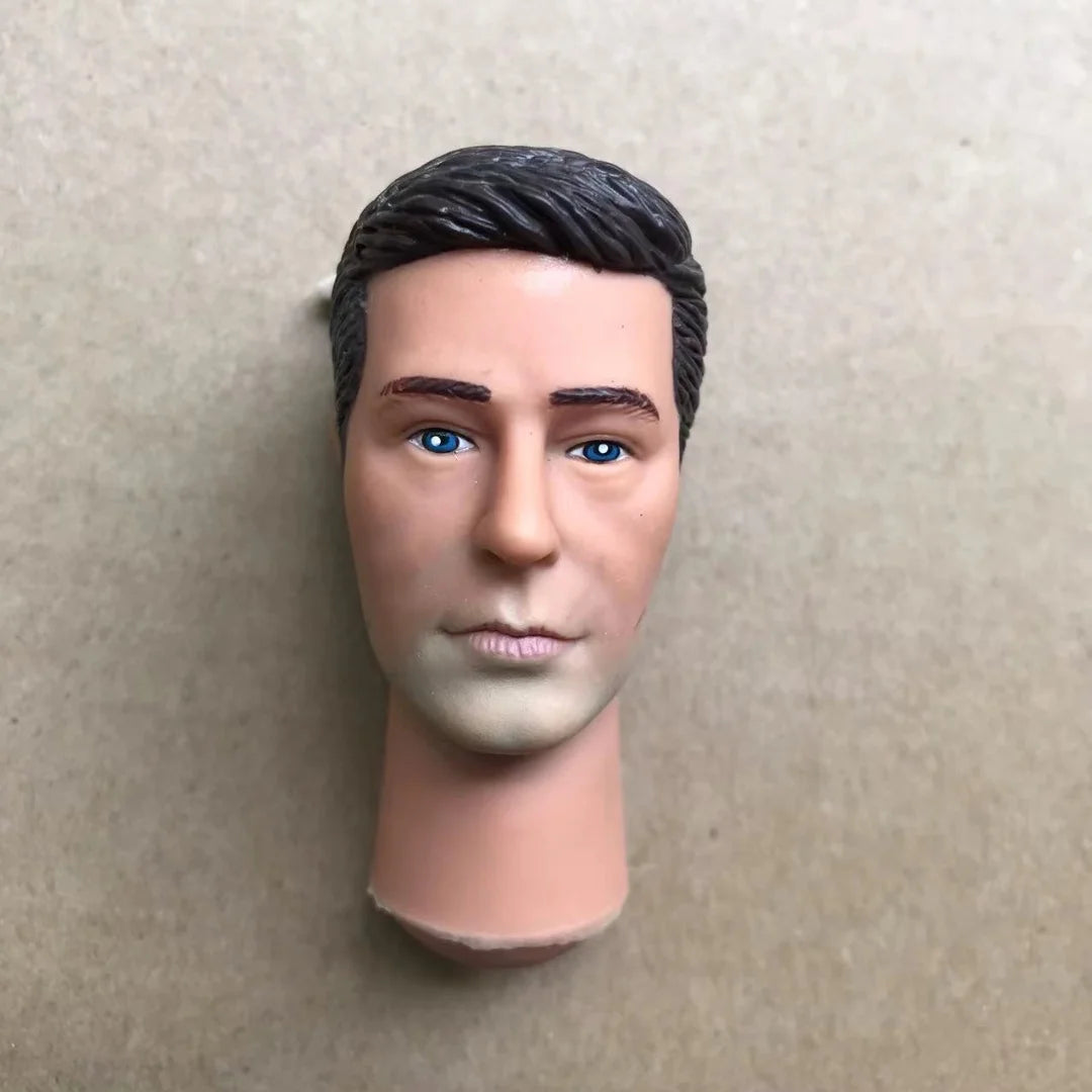 Male Doll Heads Quality Makeup Doll Figure Collection Doll Parts Famous Men Stars Rare Face Doll Heads DIY Toy Accessories