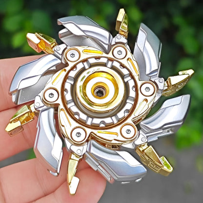EDC Fidget Sliders Fidget Toys Stress Relief For Adults Magnetic Metal Fidgety Mood Buster Open Armor Spinning TopFidget Toys