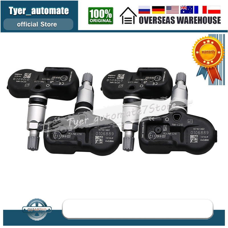 Tire Pressure Sensor Monitoring Sensor 433MHz PMV-C210 For Lexus CT ES LS RX Toyota Camry Corolla Hiace Prius Venza Yaris Hiace