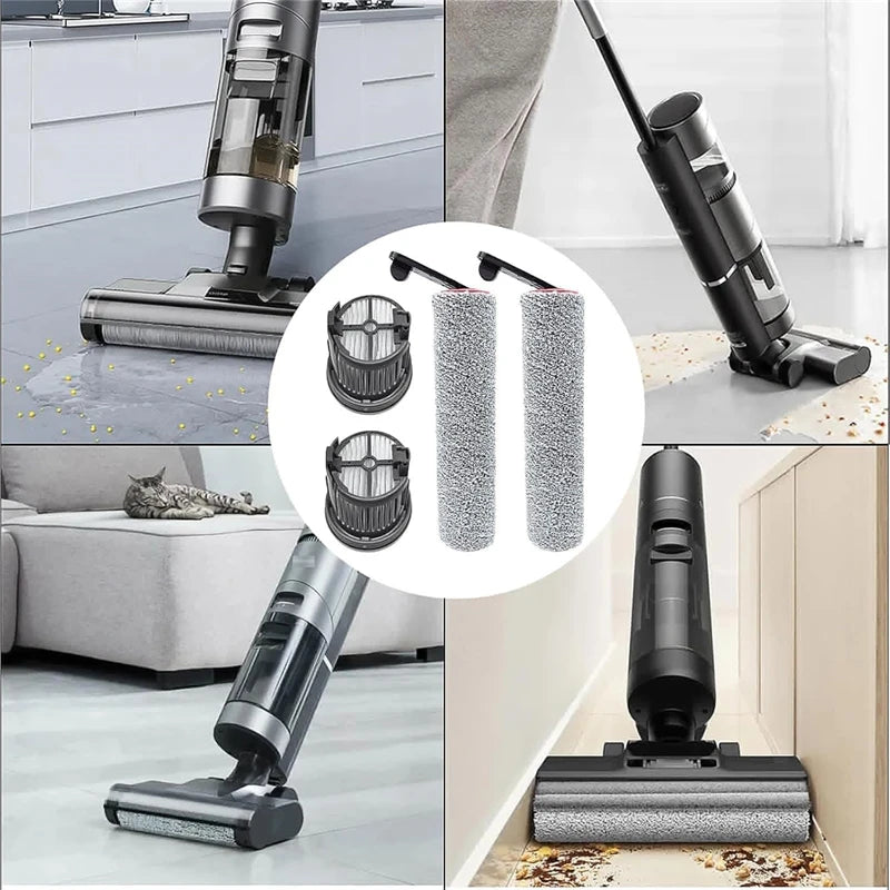 Compatible con Dreame H14 Pro / H14 Dual / H14 / H20 Pro Plus / H20 Ultra / H30 Ultra Piezas de Repuesto para Aspiradora Cepillo