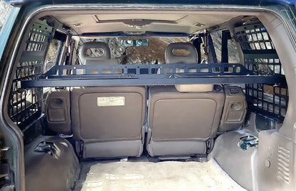 Rear Trunk Cargo Rack Shelf Storage Organizer Hanging Board Molle Panel For Mitsubishi Pajero V21 V31 V33 1991-1999 Car Styling