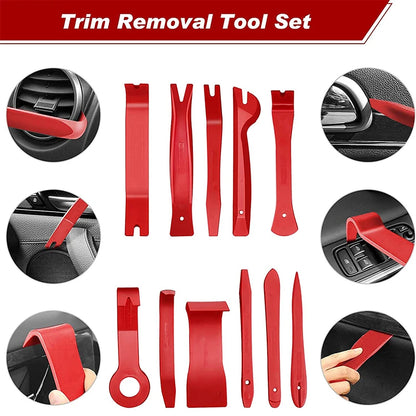 Car Wedge Pump Locksmith Thickened Door Repair Air Cushion Emergency Open Unlock Complete Tools Kit With Long Reach Grabber