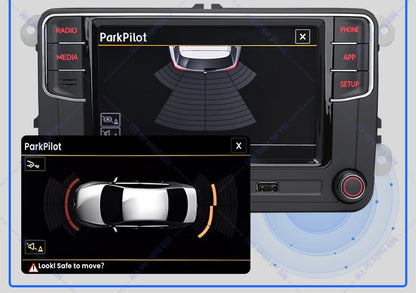 NONAME RCD330 Plus Carplay Car Radio Android Auto MIB Navigator Player 6RF035187F for VW Tiguan Golf 5 6 MK5 MK6 Passat Polo