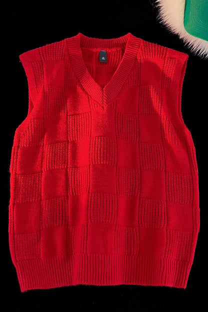Loose V-neck Outerwear Bottom Clothing Basic Casual Vest Sleeveless Lightweight Windproof Jacket Warm Coat Men Fashion Waistcoat