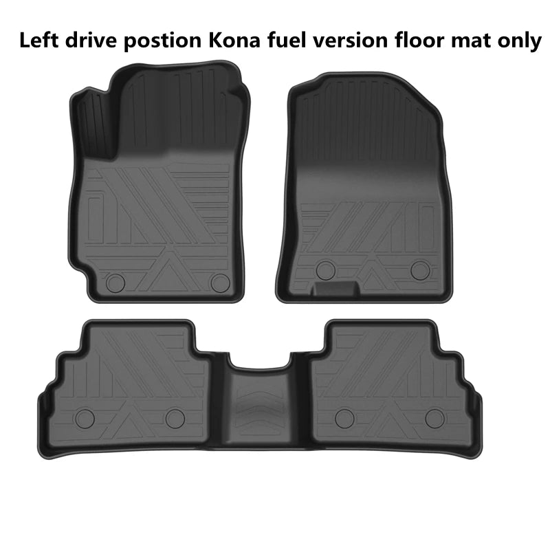 Use for 2018-22 Hyundai Kona custom car carpet car floor mats Kona trunk Full Set Fit For Hyundai Kona waterproof car floor mats