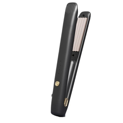 Wireless volumizing hair straightener, rechargeable corn curler, dormitory student home-use hair straightener, curling wand, ele