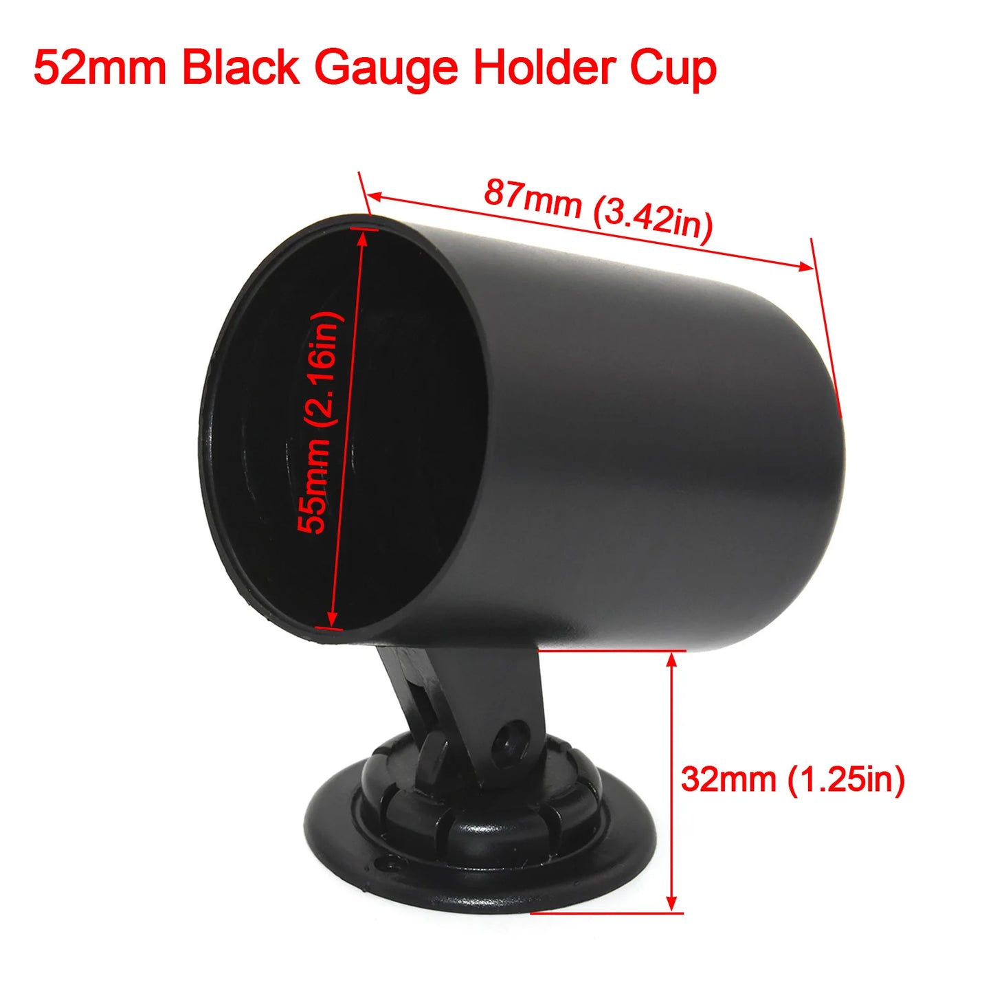 AD 7 Color Led Exhaust Gas Temperature Gauge 2'' 52mm Digital Exhaust Gas Temp Gauge EGT EXT Gauge Car Meter With Sensor