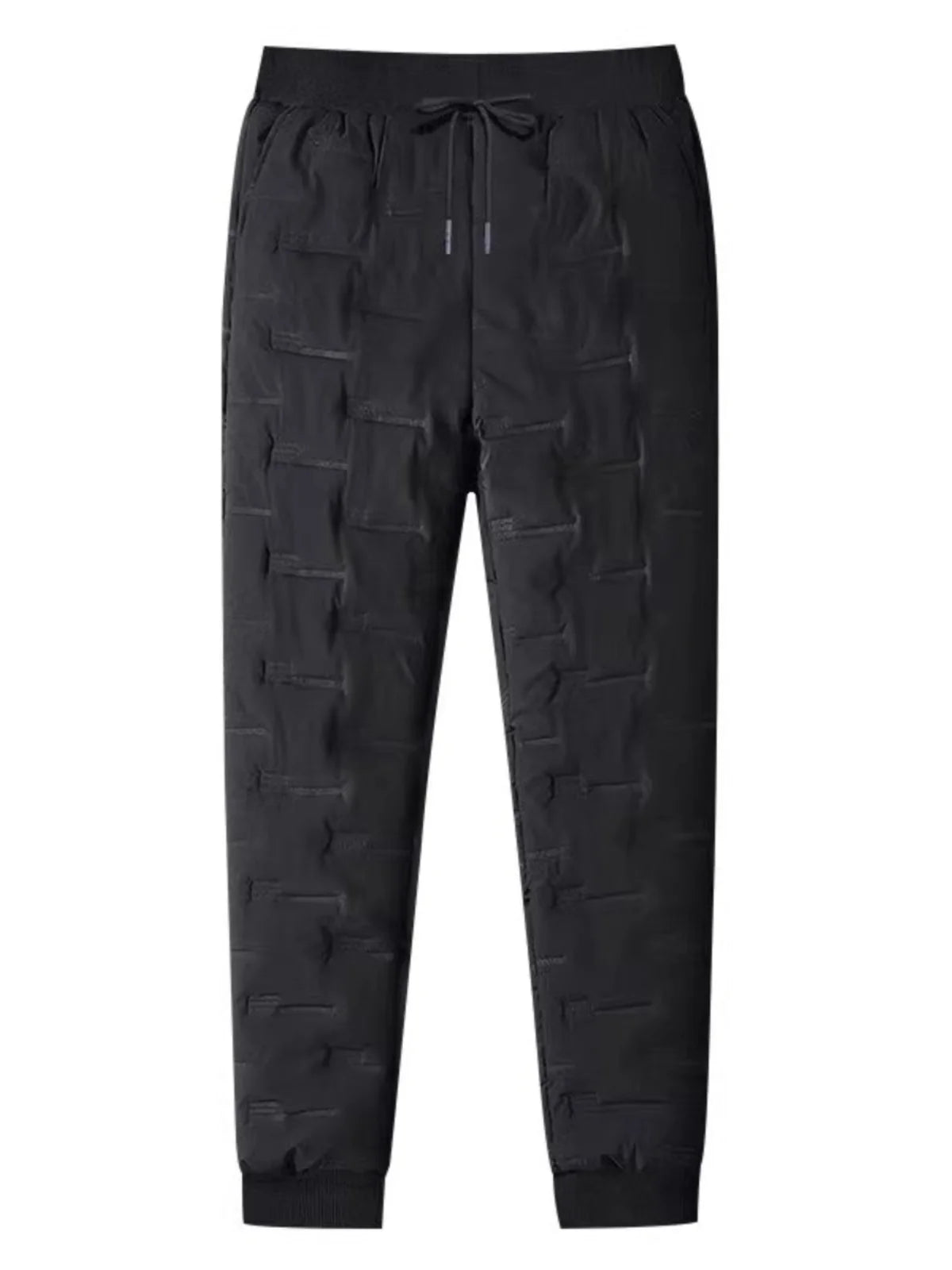 Men's down Pants Thickened Goose down Elastic Warm Winter Outerwear Casual Long Trousers Large Size  Color Fashionable