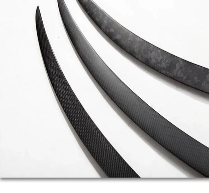 Real Carbon Fiber Spoiler For Tesla Model Y 2024 Trunk Spoilers Model 3 Highland Rear Door Tail Trunk Wings Car Accessories