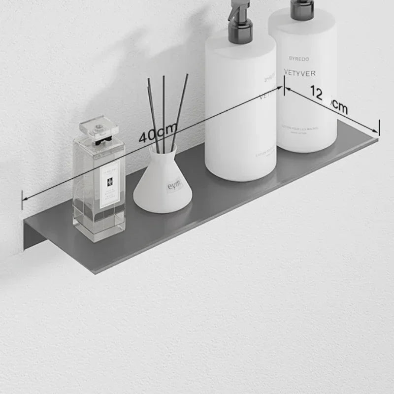 Bathroom Shelf Organizer Wall Mount Shower Shampoo Soap Cosmetic Shelves Kitchen Storage Rack Holder Bathroom Accessories