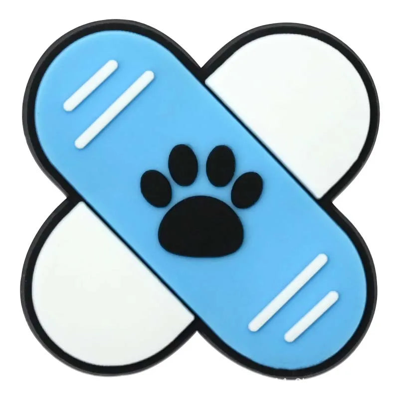 Pet hospital veterinarian Love dogs Shoes Charms DIY PVC Shoe bag Accessories Forenthusiasts Wristband Kids Party X-mas Gifts