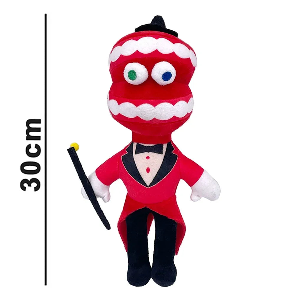 New The Amazing Digital Circus Pomni Jax Plush Toy Anime Cute Theater Rabbit Doll StuffedCartoon Clown Christmas Kids Gifts