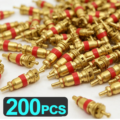 Copper Tire Valve Core Remover Installer Tool Kit Car Motorcycle Bicycle Tyre Repair Set Air Valve Stem Core Removal Screwdriver