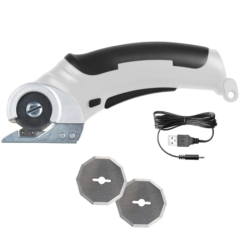 Cordless Electric Scissors Multi Electric Cutter Shear For Cardboard Leather Fabric Cloth SewingCarpet Electric Cutting Tool 4v