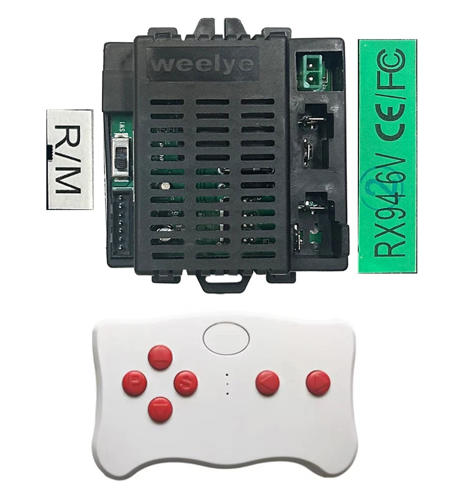 Weelye 6V 12V RX47 RX94 RX113 FC Children's Electric Ride on Car Vehicle Remote Control Box Unit Receiver Controller Motherboard