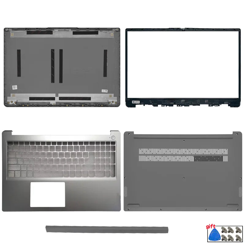 For IdeaPad 1 15ALC7 15IAU7 15IJL7 LCD Rear Lid Back Cover Front Bezel Keyboard Palmrest Bottom Case Computer Parts Accessories