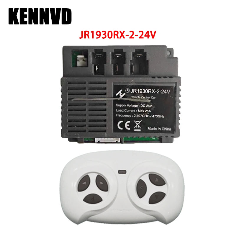 Hollicy JR1930RX-2 JR1932RX 24V Children Electric Toy Car Motor Control Box Receiver Motherboard Controller Circuit Board Chip