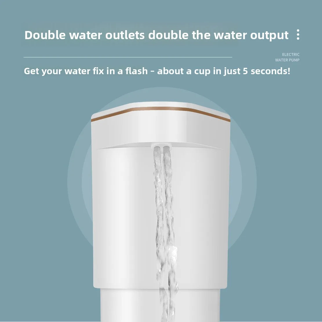 Double Pump Water Dispenser,Household Electric Water Dispenser, Self-priming Water Presser, Automatic Water Dispenser