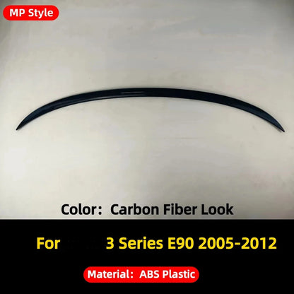 High Quality Rear Trunk Spoiler Wing Dam Deflector Tuning Body Kit Fit 3 Series E90 E91 2005-2012 Exterior Car Accessori