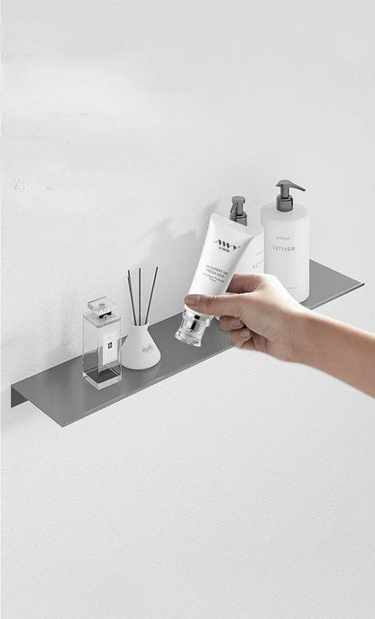 Bathroom Shelf Organizer Wall Mount Shower Shampoo Soap Cosmetic Shelves Kitchen Storage Rack Holder Bathroom Accessories
