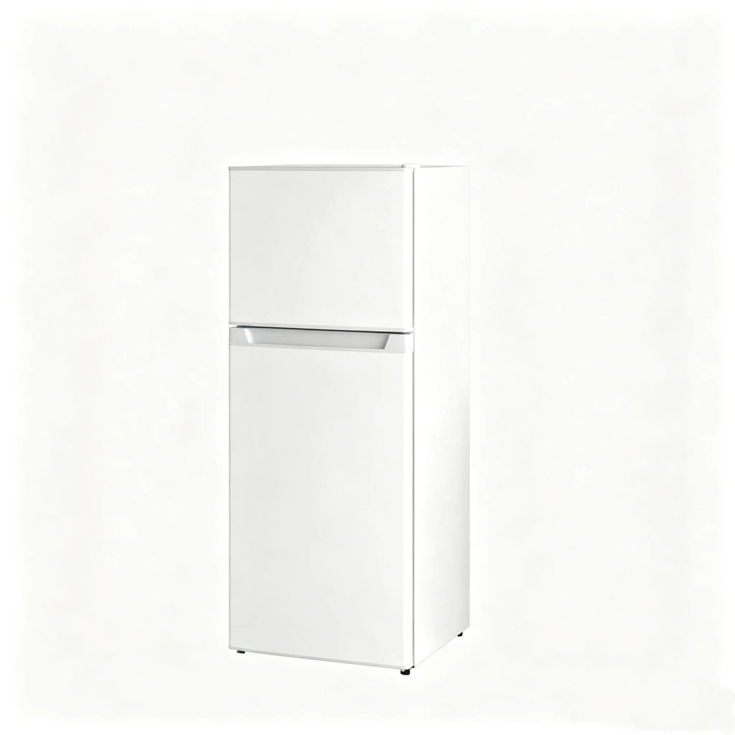Compact White Double Door Mini Fridge with Freezer, Adjustable Temp Control, Quiet Small Refrigerator for Bedroom, Dorm, Office, Apartment, Ideal for Food Beverage Storage, Energy Saving & Space Saving Cooler