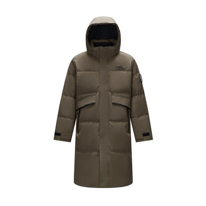 Semir Down Jacket Men Long Length 2024 New Winter Outerwear Waterproof and Warm Outdoor Travel Outerwear