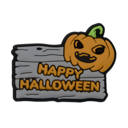 1/40pcs Halloween Shoe Charms Ghost Pumpkin Shoe Decorations Accessories Funny Sandals Pins Gifts for Women Kids Clog Buckles