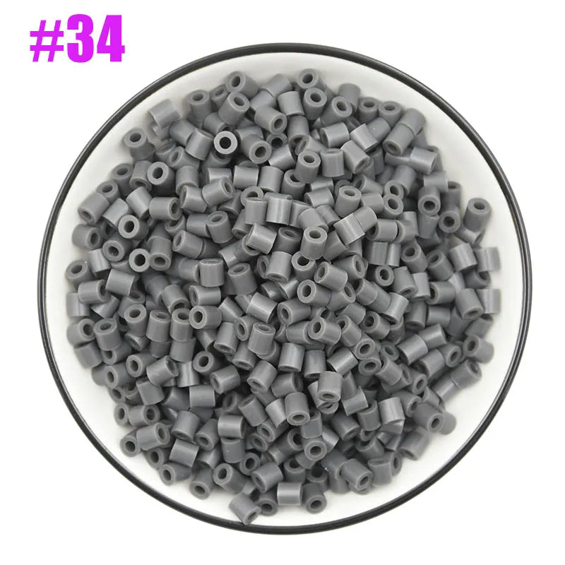 Fuse Beads Kit, 600pcs 5mm Iron Beads Set for Kids, DIY Art Craft Toys Iron Beads,  Christmas Birthday Gift for Boys and Girls