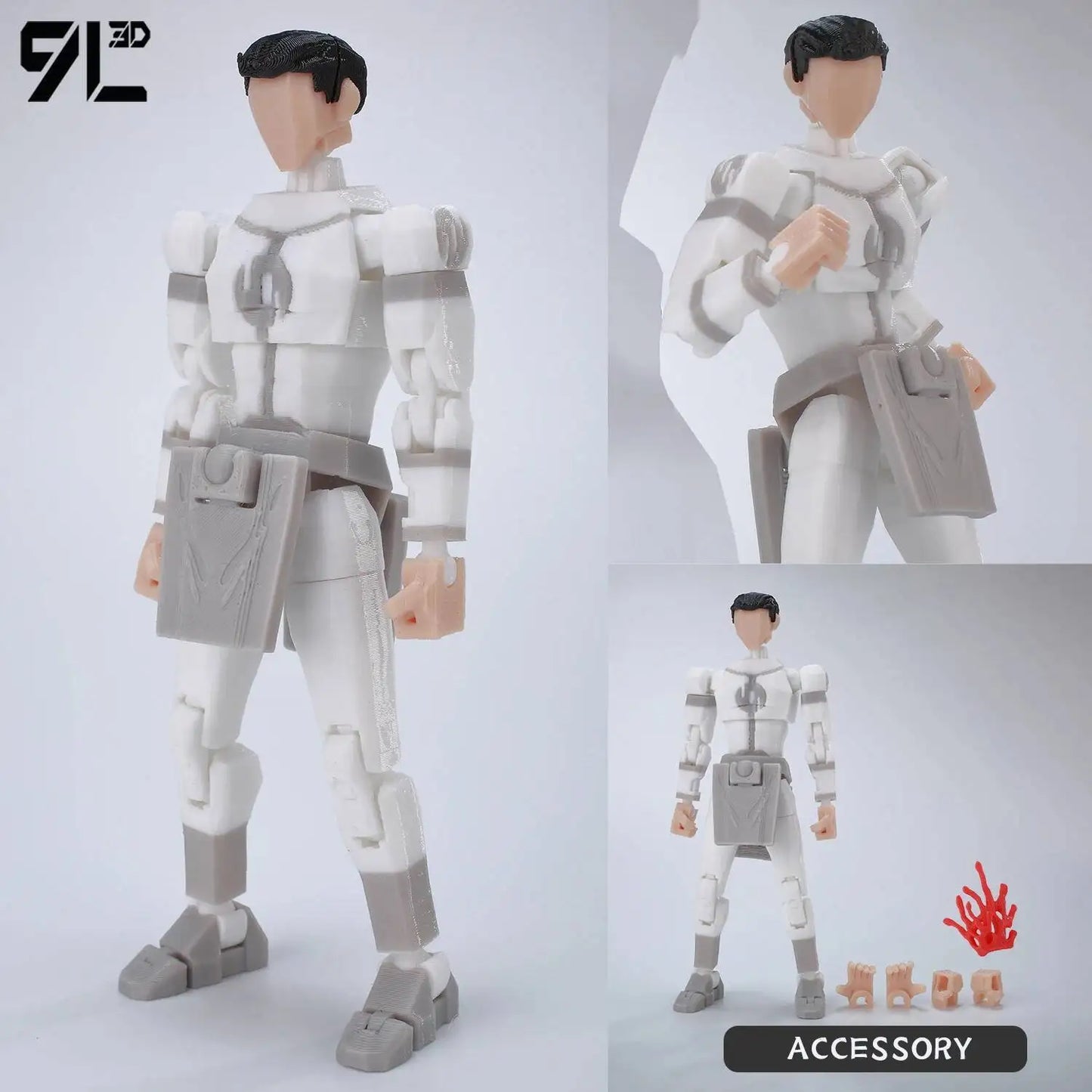 9L3D Printed Superheroes Invincible 2.0 Anime Multi-Jointed Shapeshift Toys Action Figures Mannequin Model Ornaments Gifts