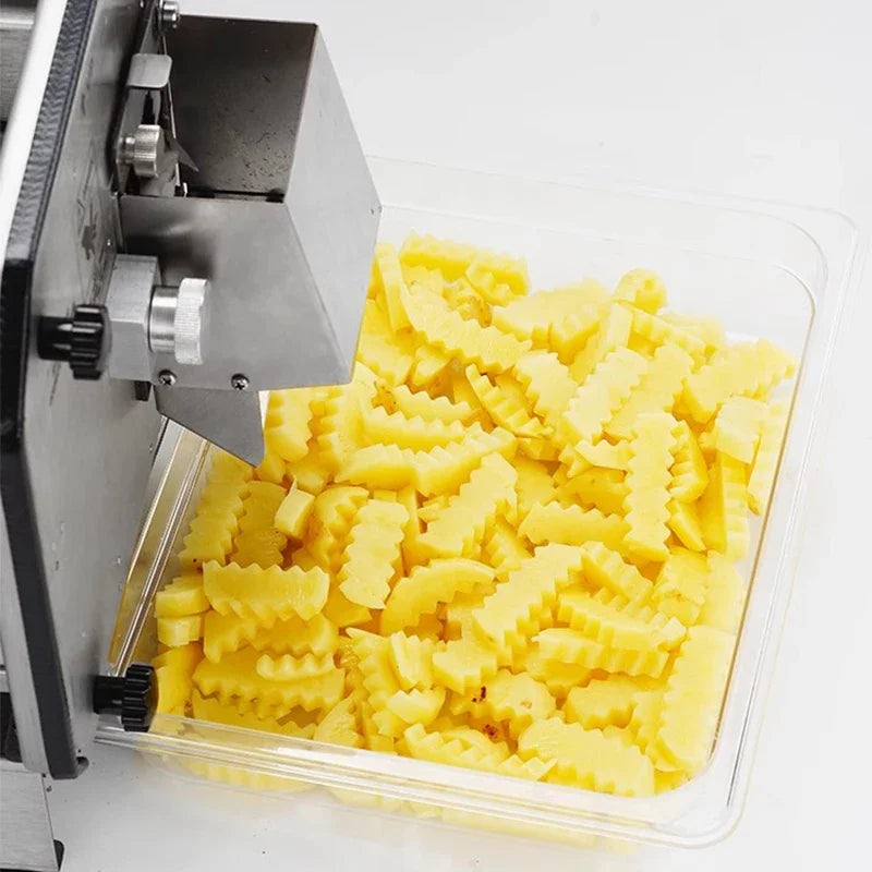 Automatic Vegetable Dicer, Stainless Steel Food Dicing Machine, Mini Commercial Vegetable Cutter for Restaurant