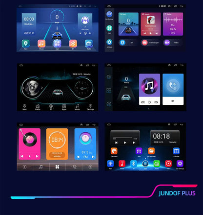 Jundof Car radio For Seat Leon 2 MK2 2005-2012 Carplay Android auto Qualcomm Car stereo Multimedia player 4G Wifi DSP 36EQ RHD