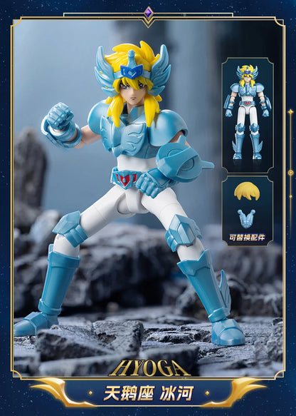 Original Blokees Gold Saint Action Figure Champion Saori Kido Seiya Mu Aiolia Assembly Figure Children Toys Birthday Gift