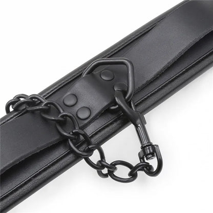 Top quality bdsm bondage set handcuffs and ankle collar fetish slave sex toys bondage man woman sex games for couples.