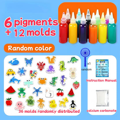 1 Set Magical Water Elves Gel Kit Toy Craft Kit DIY Surprise Sensory Toy For Kids Perfect Christmas Birthday Party Favor Gifts