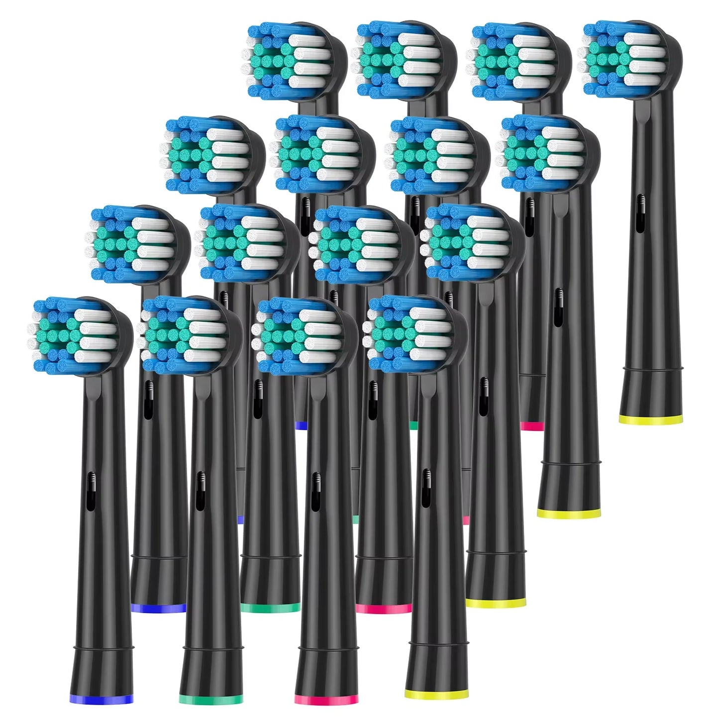 4/8/12/16/20Pcs Replacement Toothbrush Heads Compatible with Oral-B Braun Professional Electric Toothbrush Heads Brush Heads