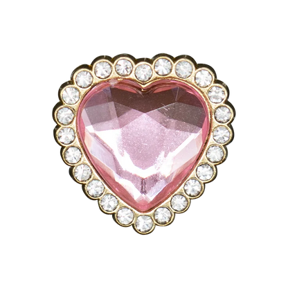 1/9PCS Girls Metal Shoe Charms Crown Lipstick Perfume Bear Heart Bow Ties Pins Clog Jeans for Women Girls Shoe Clips Decorations