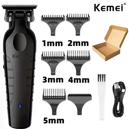 Kemei Km-809A Km-2299 Km-T95 Professional Barber Cordless Electric Hair Clippers USB Rechargeable Trimmers Hair Cutting Machine