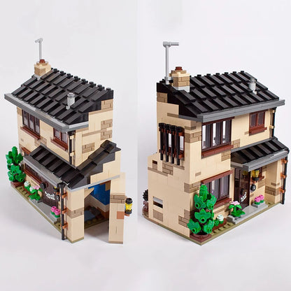 New Movie Series Street View 4 Privet Drive Building Blocks Magic Castle House Bricks Toys For Birthday Gift