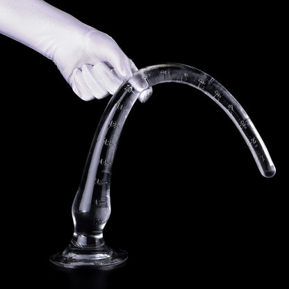 Super Long Anal Butt Plug Dildo Vaginal Prostate Massager Soft Anus Whip Anal Masturbator Dilator Sex Toys Women Men Gay