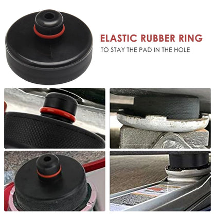 1/4Pcs Jack Rubber Pad Anti-slip Lifting Jack Soft Pad Hard-wearing Car Jack Rubber Support for Tesla Model Y for Tesla Model 3