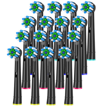 4-12pcs EB50 Cross Action Replacement Brush Heads For Oral B D12 D16 D100 3757 3709 pro3 pro1max electric toothbrush
