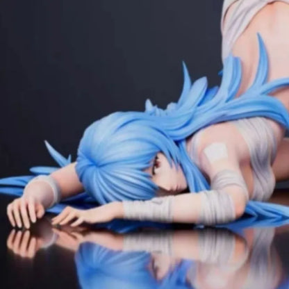 In Stock Prone Posture Ayanami Rei Asuka Langley Soryu ST Series Figure Collection Anime Figure Gift Peripheral Toy Peripherals