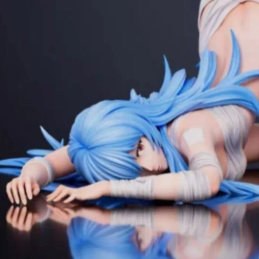 In Stock Prone Posture Ayanami Rei Asuka Langley Soryu ST Series Figure Collection Anime Figure Gift Peripheral Toy Peripherals