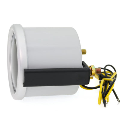 2 "52mm Turbo Boost Gauge 0~30PSI White LED Smoke Len -30in.Hg~0~30PSI Auto Turbo Boost Controller Kit Holder waterpipe