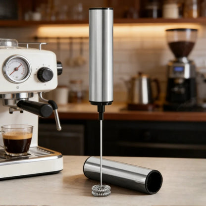 Electric Milk Frother Household 3 Speeds Rechargeable Coffee Blender Covered Storage for Drink Coffee Cooking Tool Kitchen Mixer