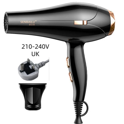 11 Second Fast Dry Hair Dryer With Pure Copper Core, High-Speed Blue Light Negative Ion Hair Care, Home Hair Salon Hair Dryer
