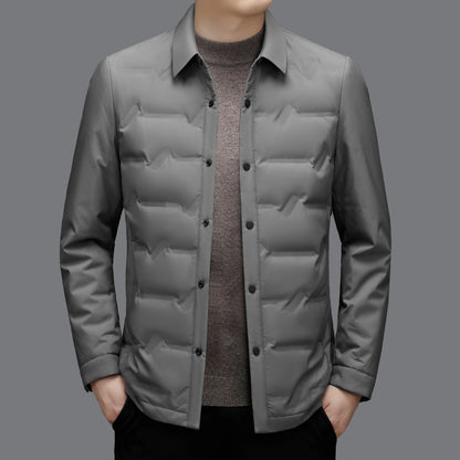 High-quality, fashionable and stylish 50-down lightweight down jacket for men's casual autumn and winter, a new thin coat