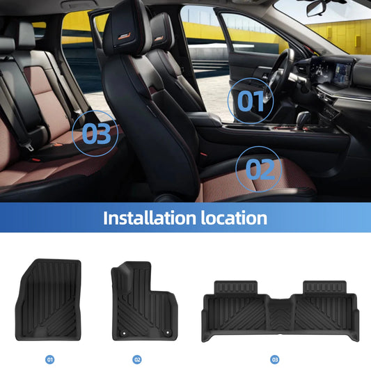 Right Drive for Chery Jaecoo 5 EV 2025 2026 All -Weather Floor Mats Foot Mat Cargo Liner Trunk Pad Car Interior Accessories