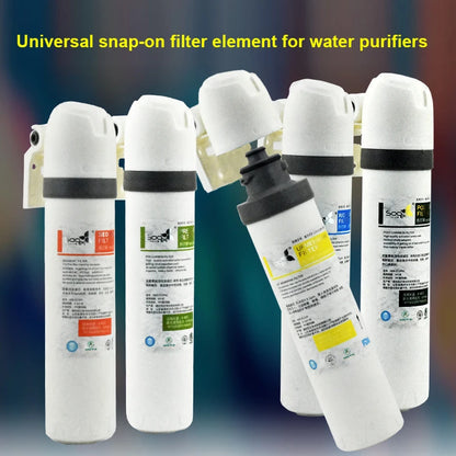 Sooel 10 Inch RO Water Filter Replacement Cartridges - PP Sediment, UDF & CTO Carbon Filters for Reverse Osmosis System Purifier