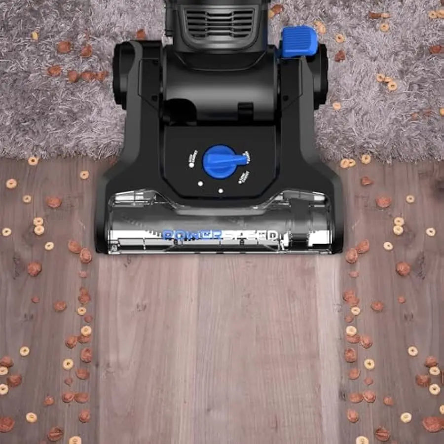 Eureka PowerSpeed Lightweight Upright Vacuum Cleaner for Carpet and Hard Floor, Powerful Bagless Upright Vacuum Cleaner for Home
